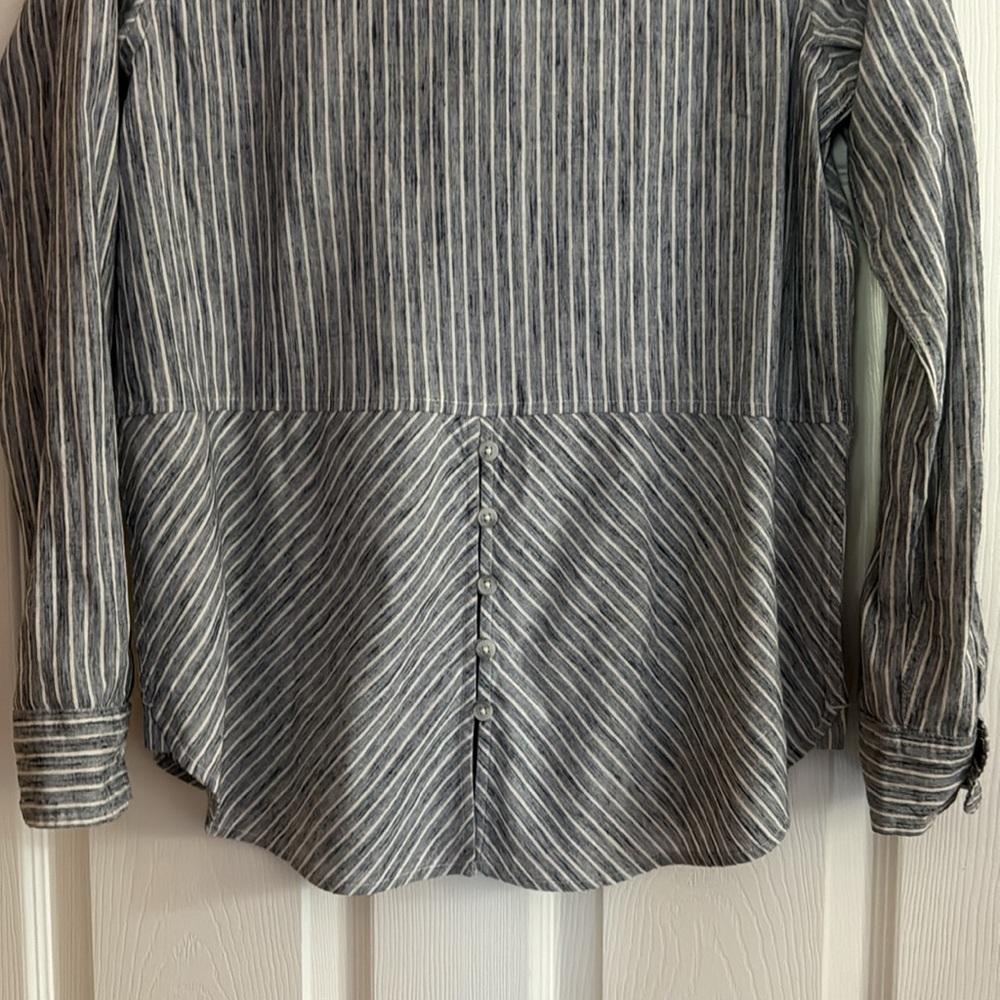 Lucky Brand striped button down shirt - Picture 4 of 6